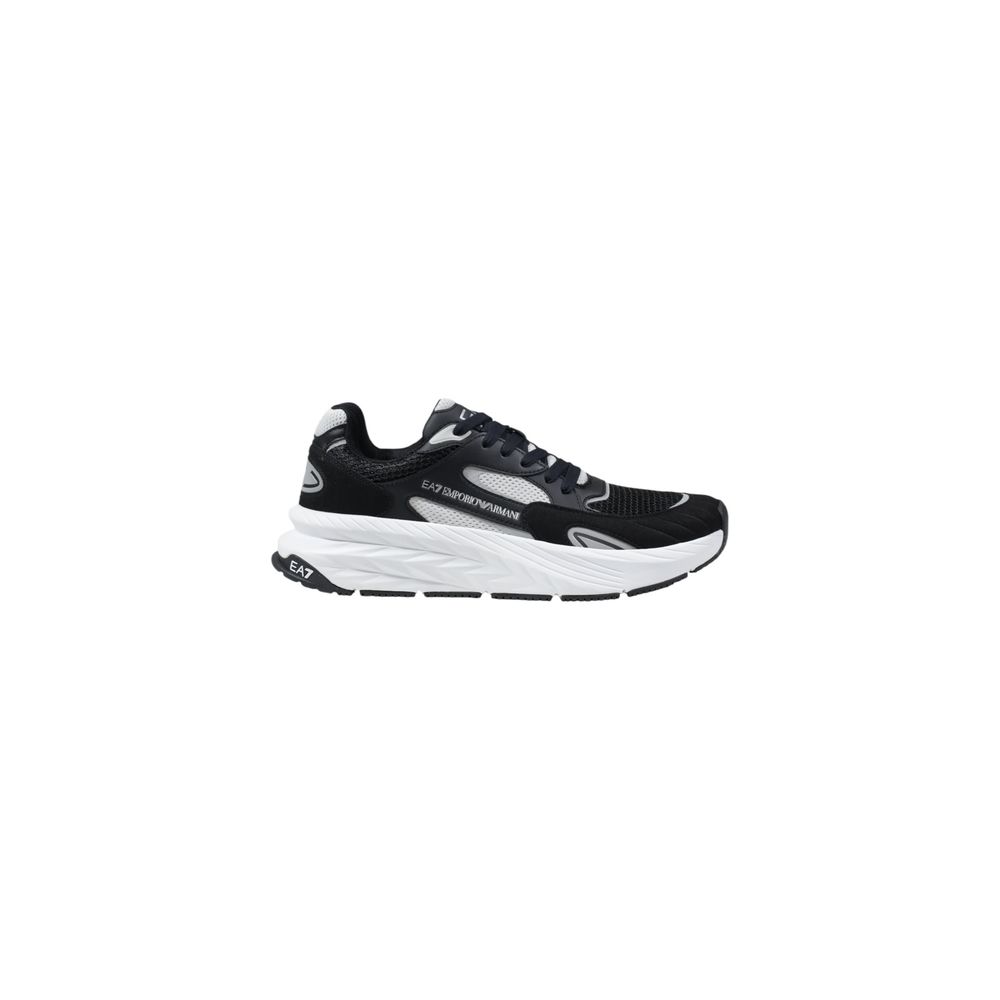 EA7 Emporio Armani Zweifarbige Polyester-Sportschuhe