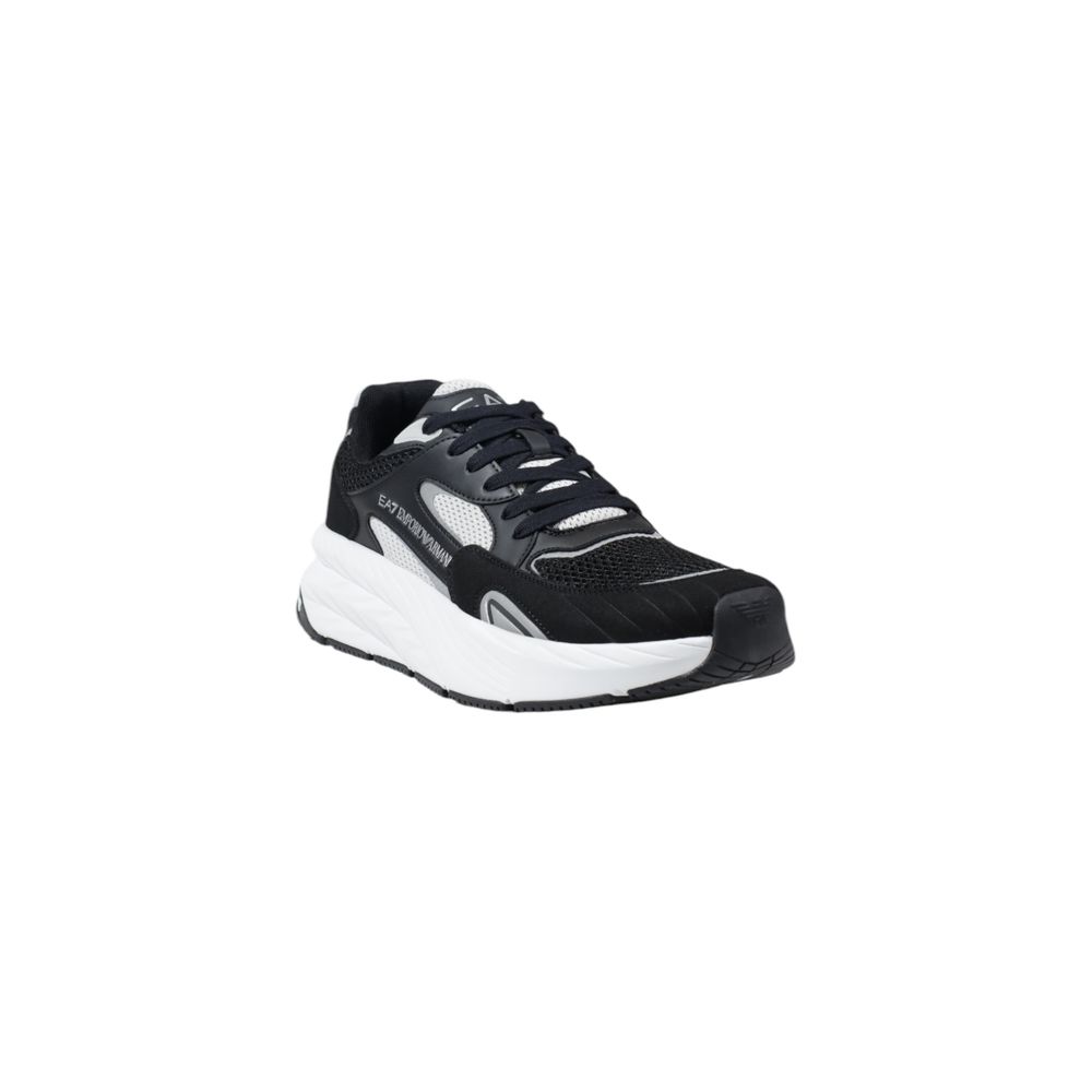 EA7 Emporio Armani Zweifarbige Polyester-Sportschuhe