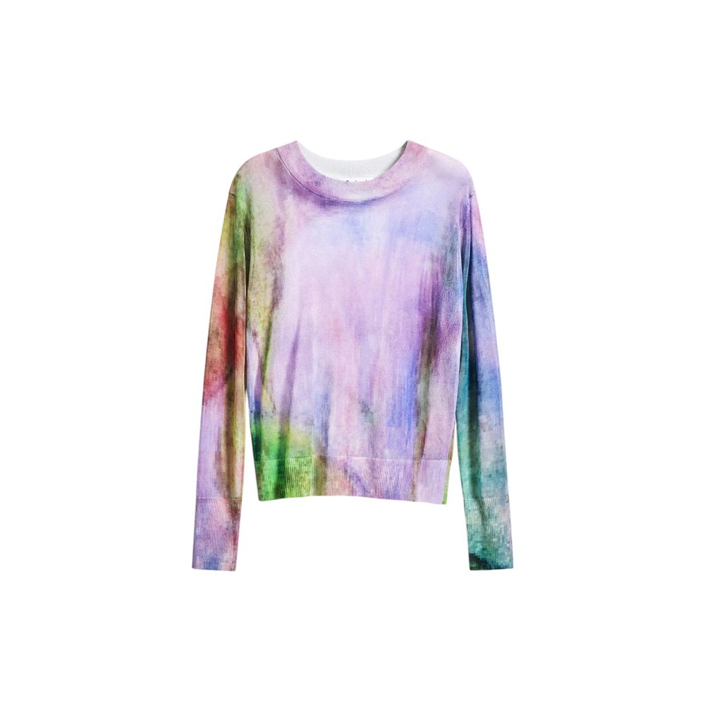 Desigual Lila Viskose-Sweatshirt