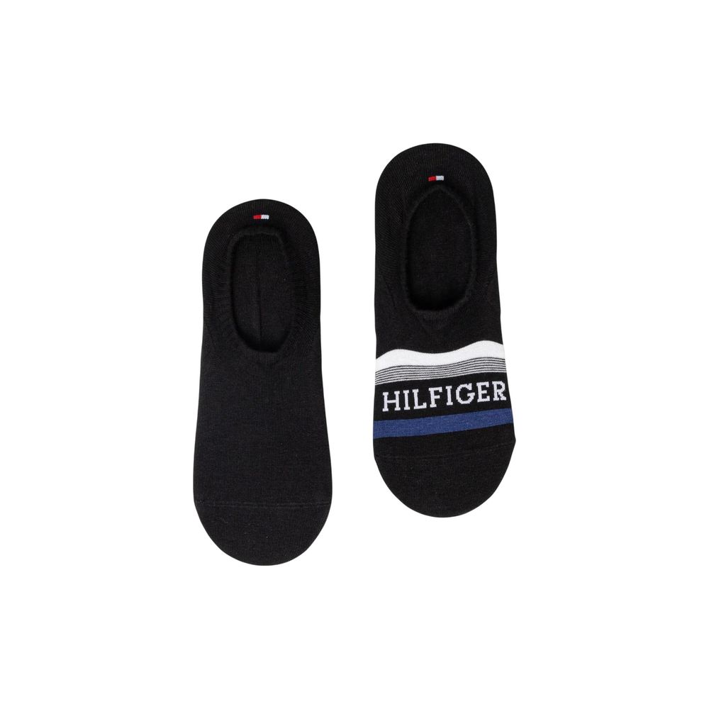 Tommy Hilfiger Schwarze Baumwollsocken