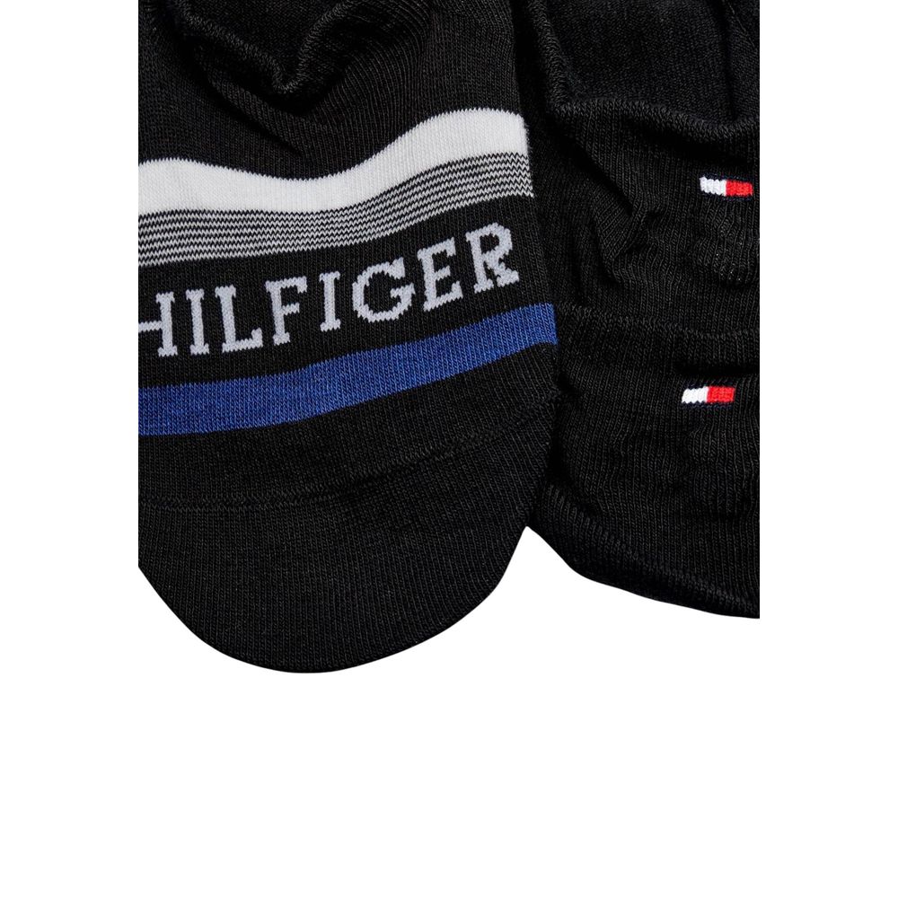 Tommy Hilfiger Schwarze Baumwollsocken