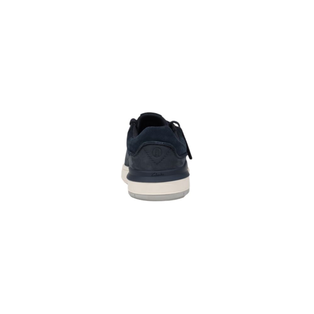 Clarks Dunkelblaue Wildleder-Sneaker