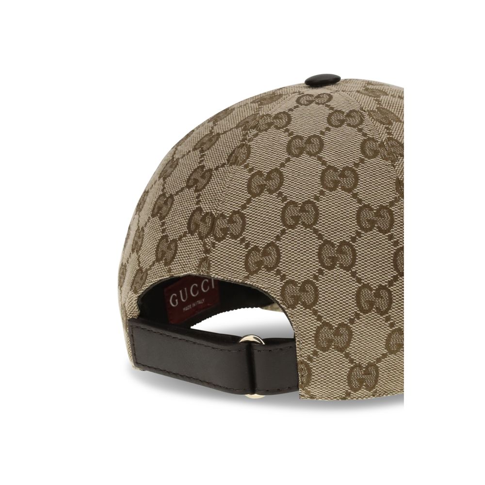Gucci Beige Baumwoll-Kappe (Baseball-Mütze)
