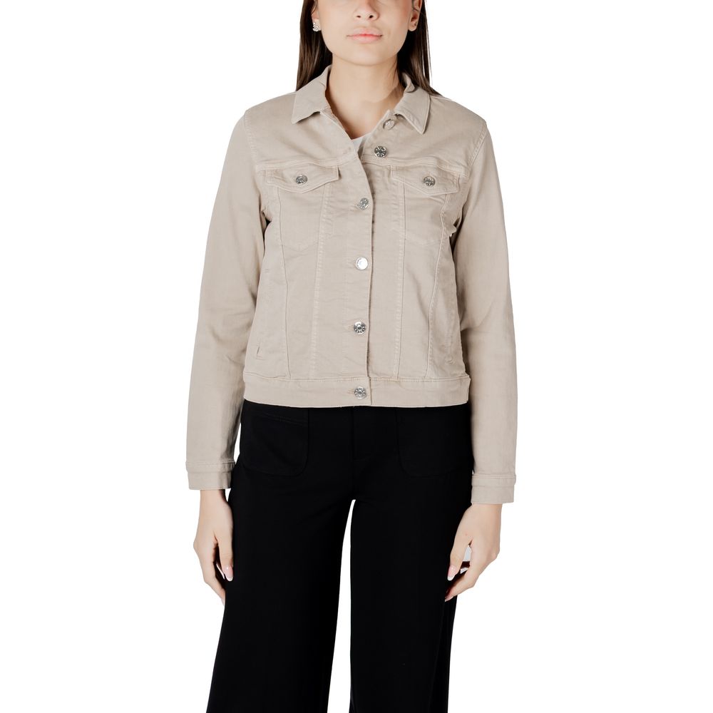 Street One Beige Baumwolle Jacken &amp
