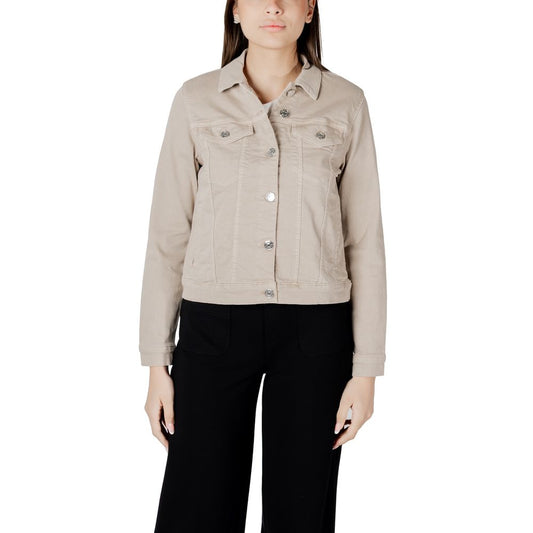 Street One Beige Baumwolle Jacken &amp