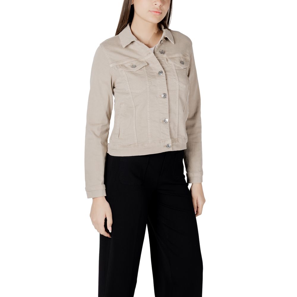 Street One Beige Baumwolle Jacken &amp