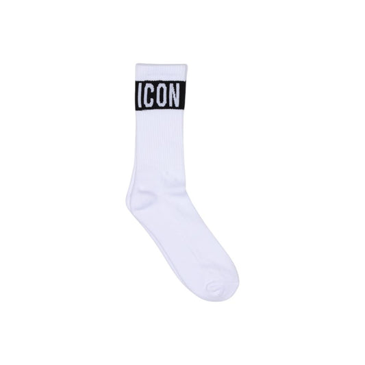 Icon Baumwollsocken in Weiß