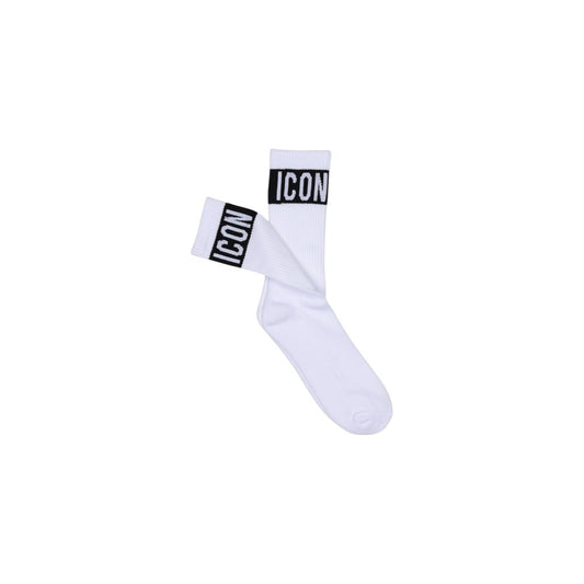 Icon Baumwollsocken in Weiß