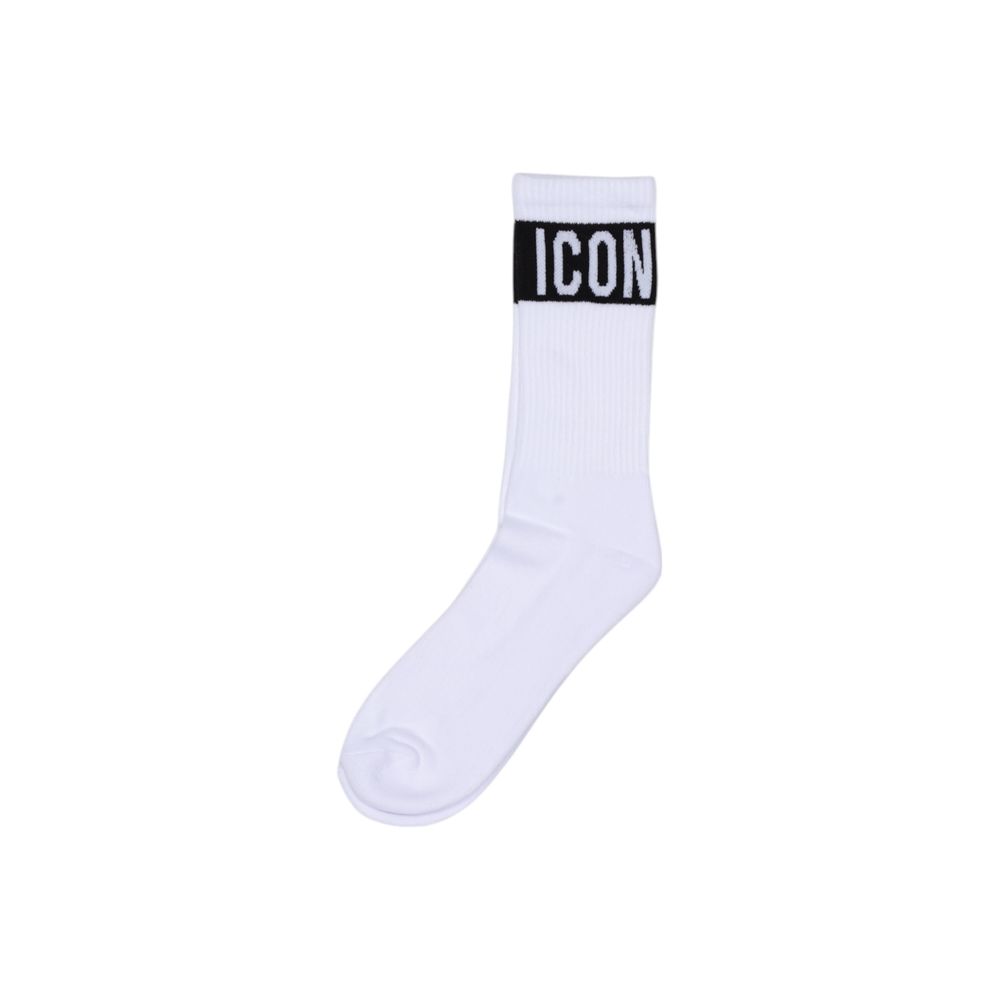 Icon Baumwollsocken in Weiß