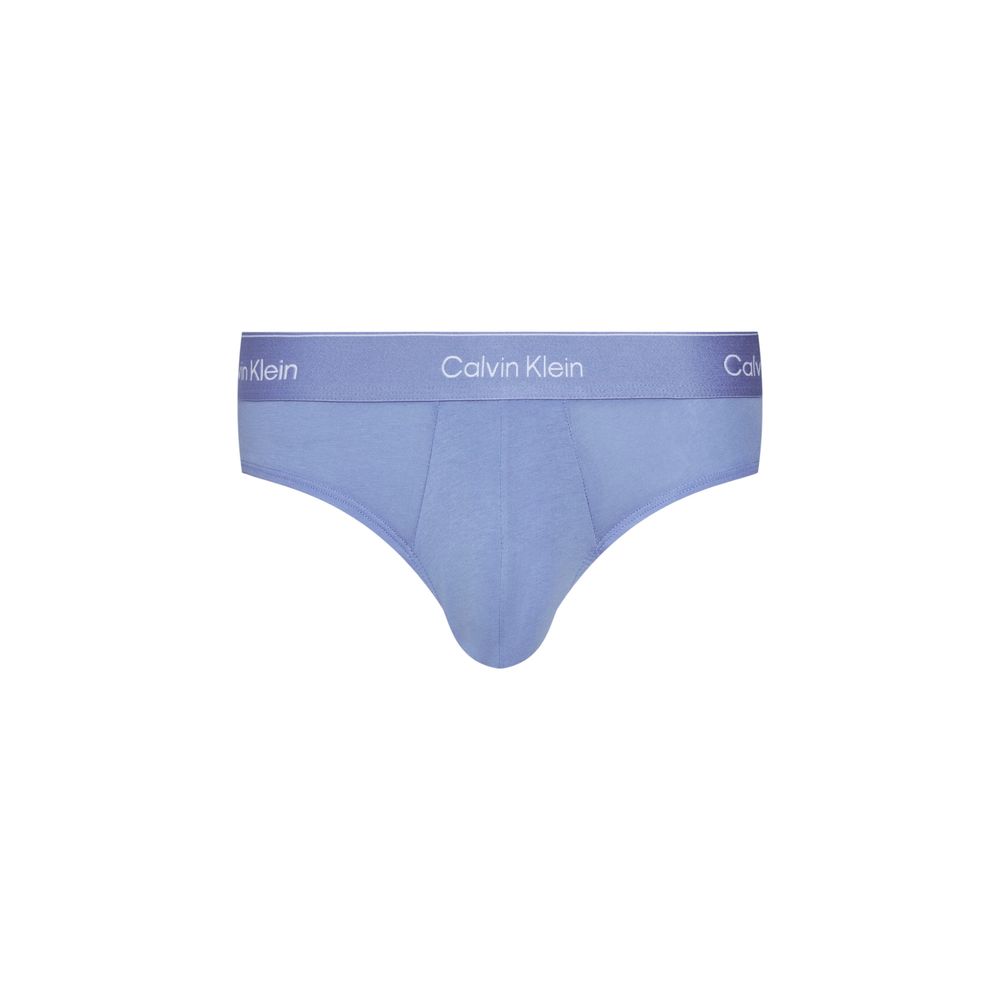 Calvin Klein Underwear Blaue Baumwoll-Slips