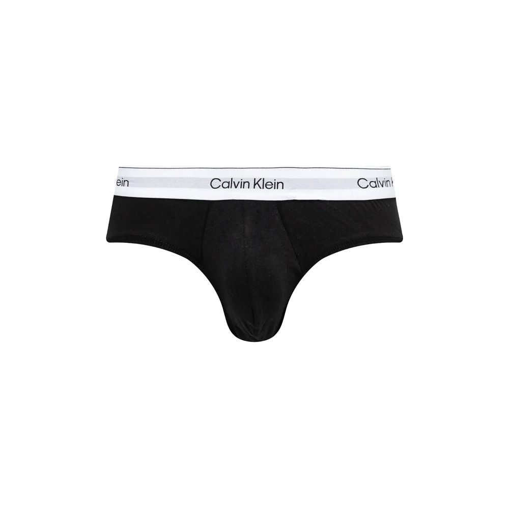 Calvin Klein Underwear Schwarze und weiße Baumwoll-Slips