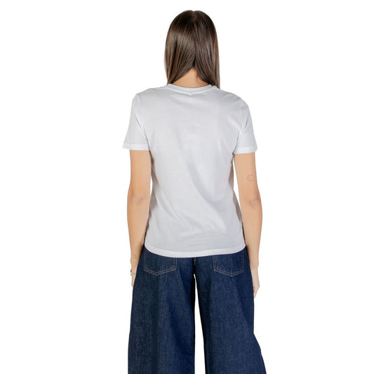 Only Rosa T-Shirt aus Baumwolle