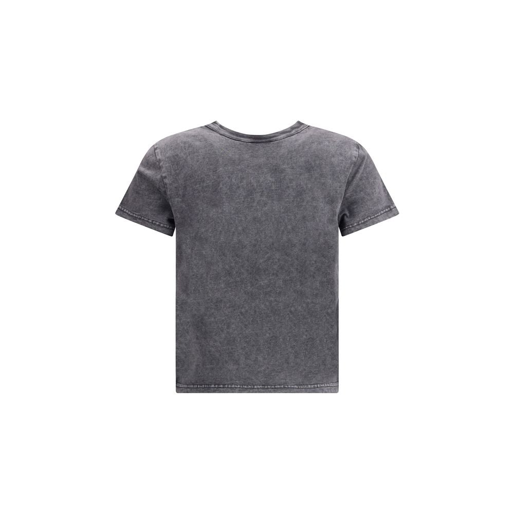 Alexander Wang Graues Baumwoll-T-Shirt