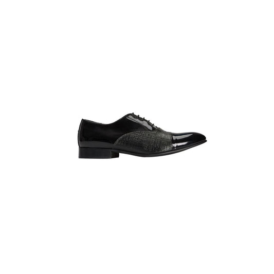 Roberto Pepe Luxury Schwarzes Kalbsleder Herren Loafer
