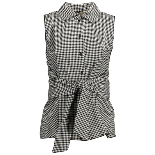 Kocca Schwarzes Baumwollhemd