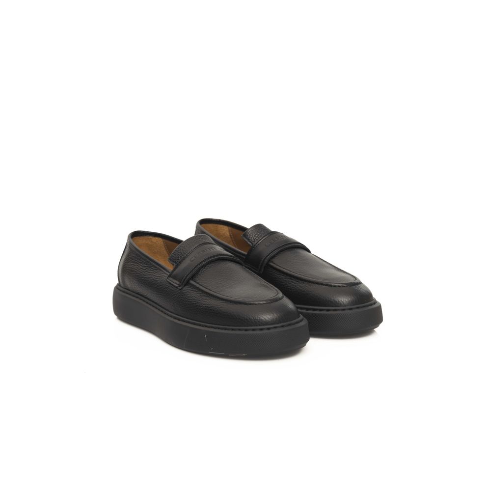 Cerruti 1881 Schwarzer Leder-Loafer für Herren