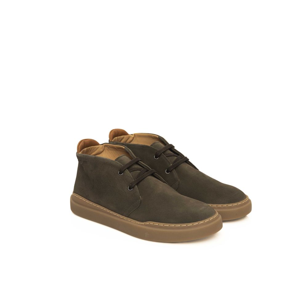 Cerruti 1881 Grünes Rindsleder Herrenstiefel