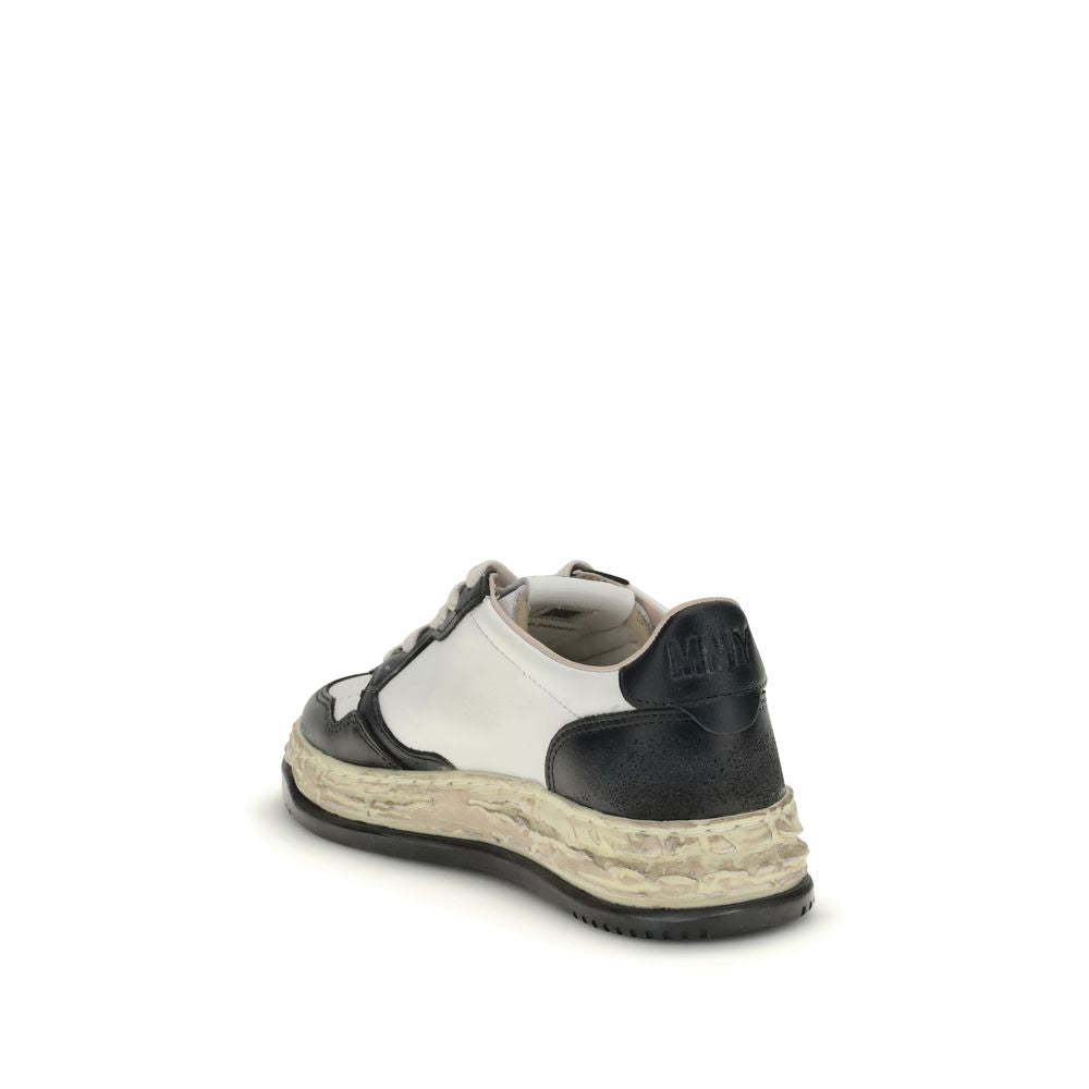 Autry Schwarze Leder-Sportschuhe