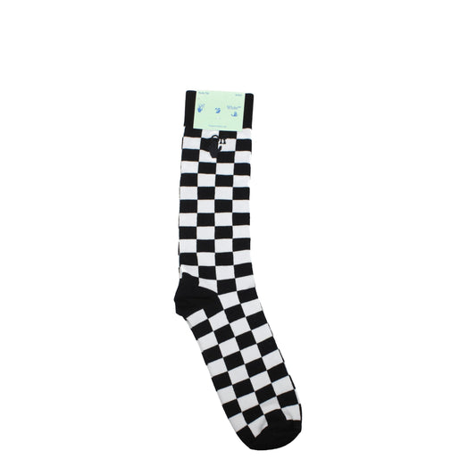 Off-White Weiße Baumwollsocken