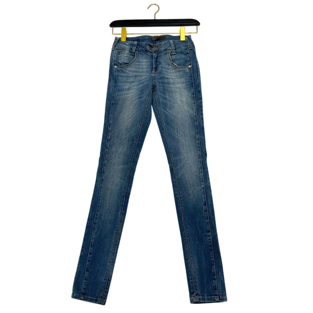 Object Damenjeans aus Baumwolle in Blau