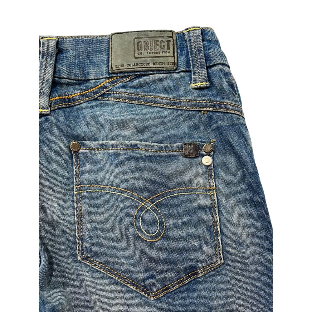 Object Damenjeans aus Baumwolle in Blau