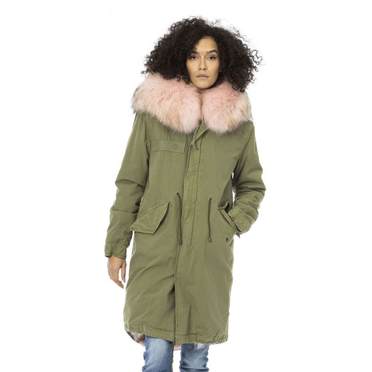 Mr&Mrs Italy Baumwollparka für Damen im Army-Look