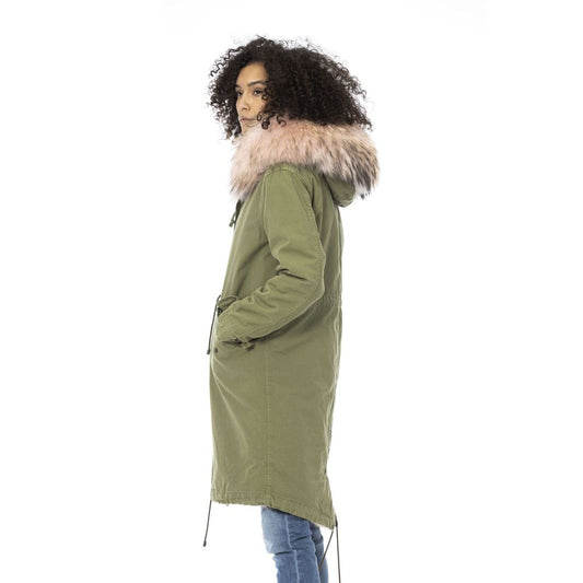 Mr&Mrs Italy Baumwollparka für Damen im Army-Look