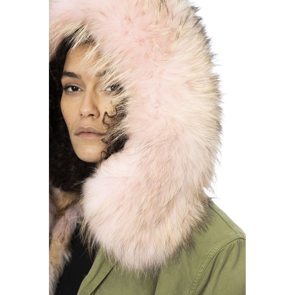 Mr&Mrs Italy Baumwollparka für Damen im Army-Look