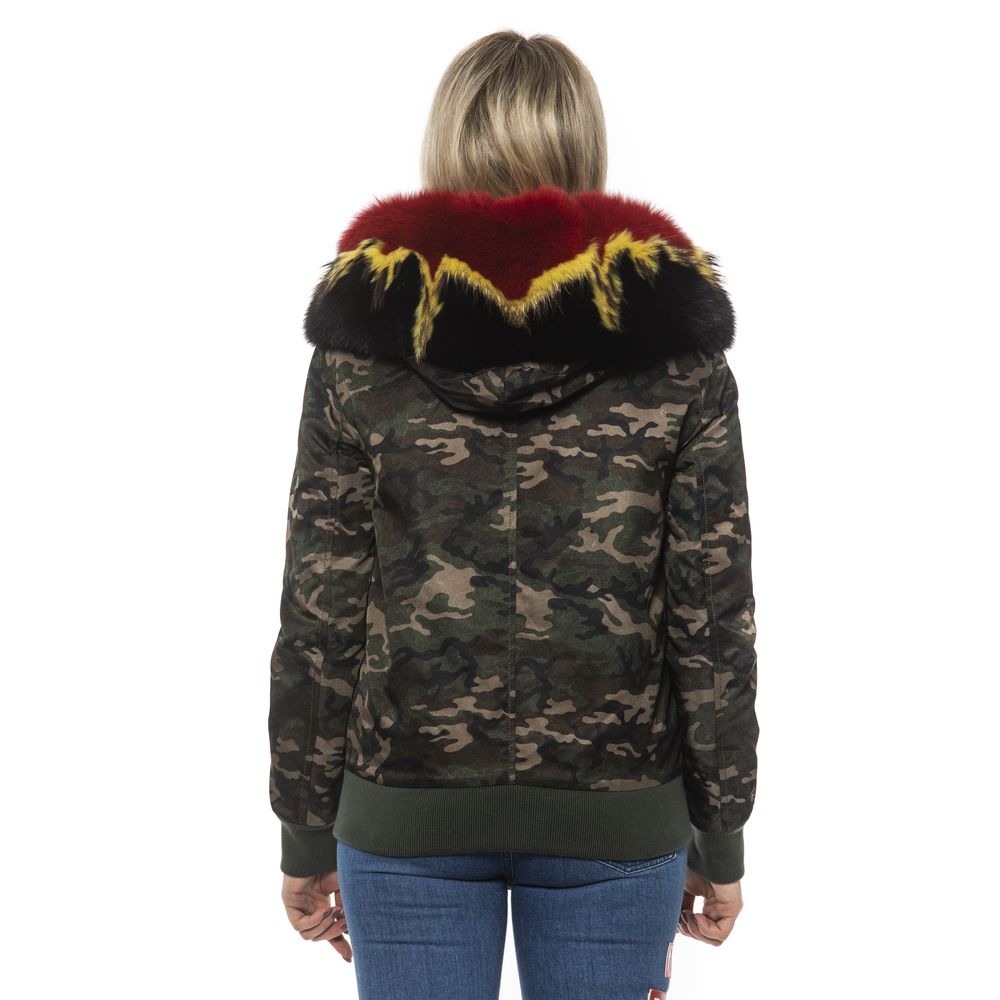 Mr&Mrs Italy Armee Polyamid Frauen Bomberjacke