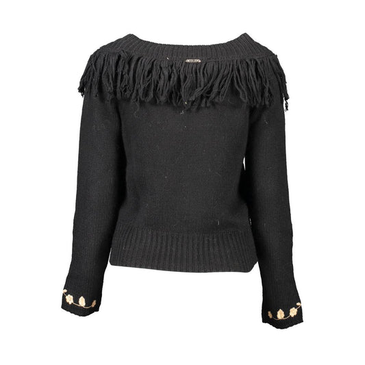 Blugirl Schwarzer Wollpullover
