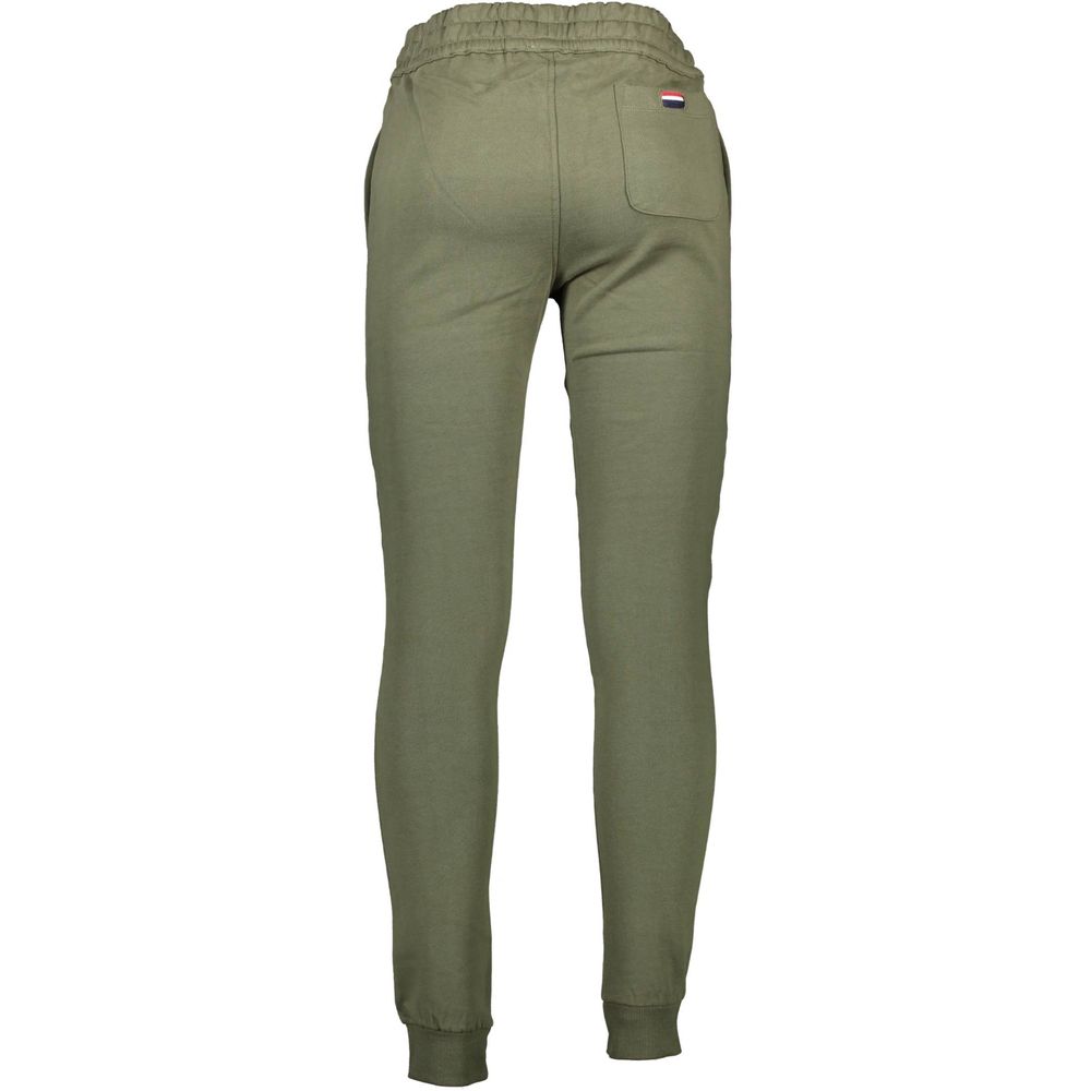 U.S. POLO ASSN. Grüne Baumwollhose