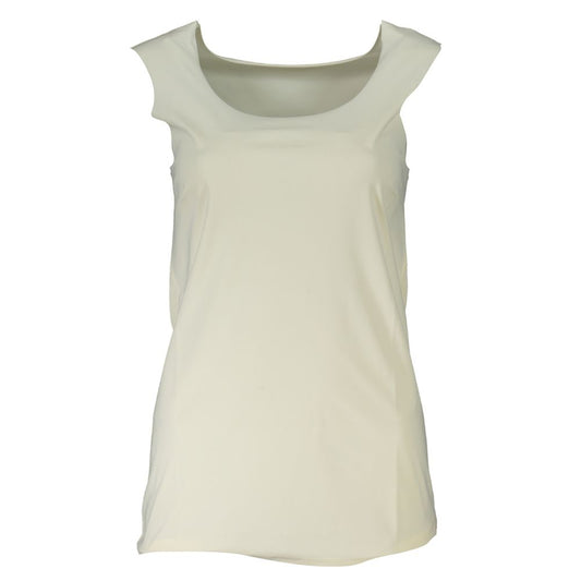 Patrizia Pepe Weißes Elastan-Tank-Top