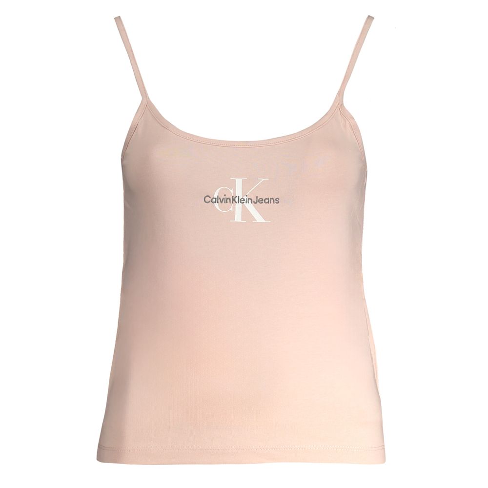 Calvin Klein Rosa Baumwoll-Tank-Top