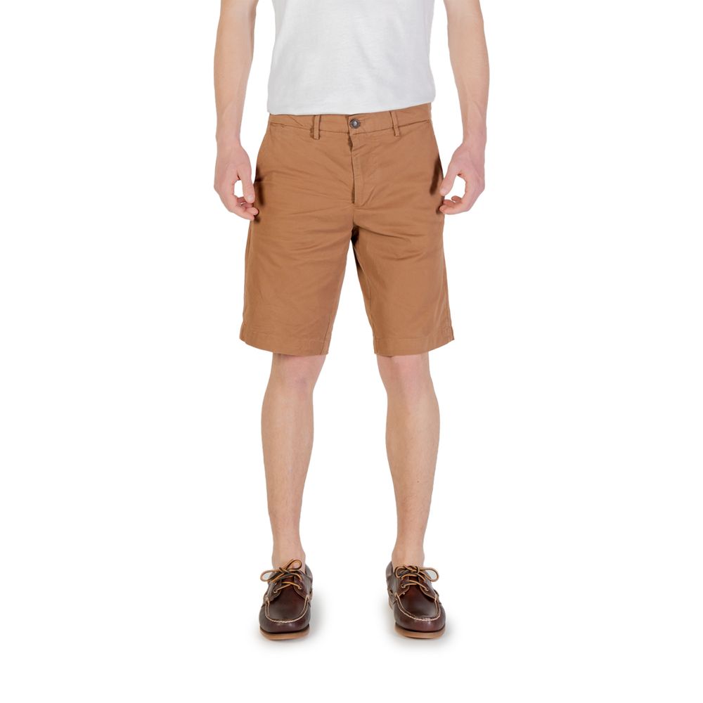 Borghese Beige Baumwoll-Bermuda-Shorts