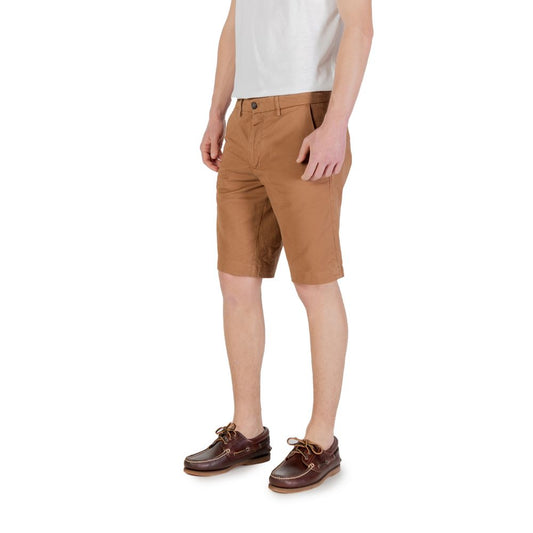Borghese Beige Baumwoll-Bermuda-Shorts