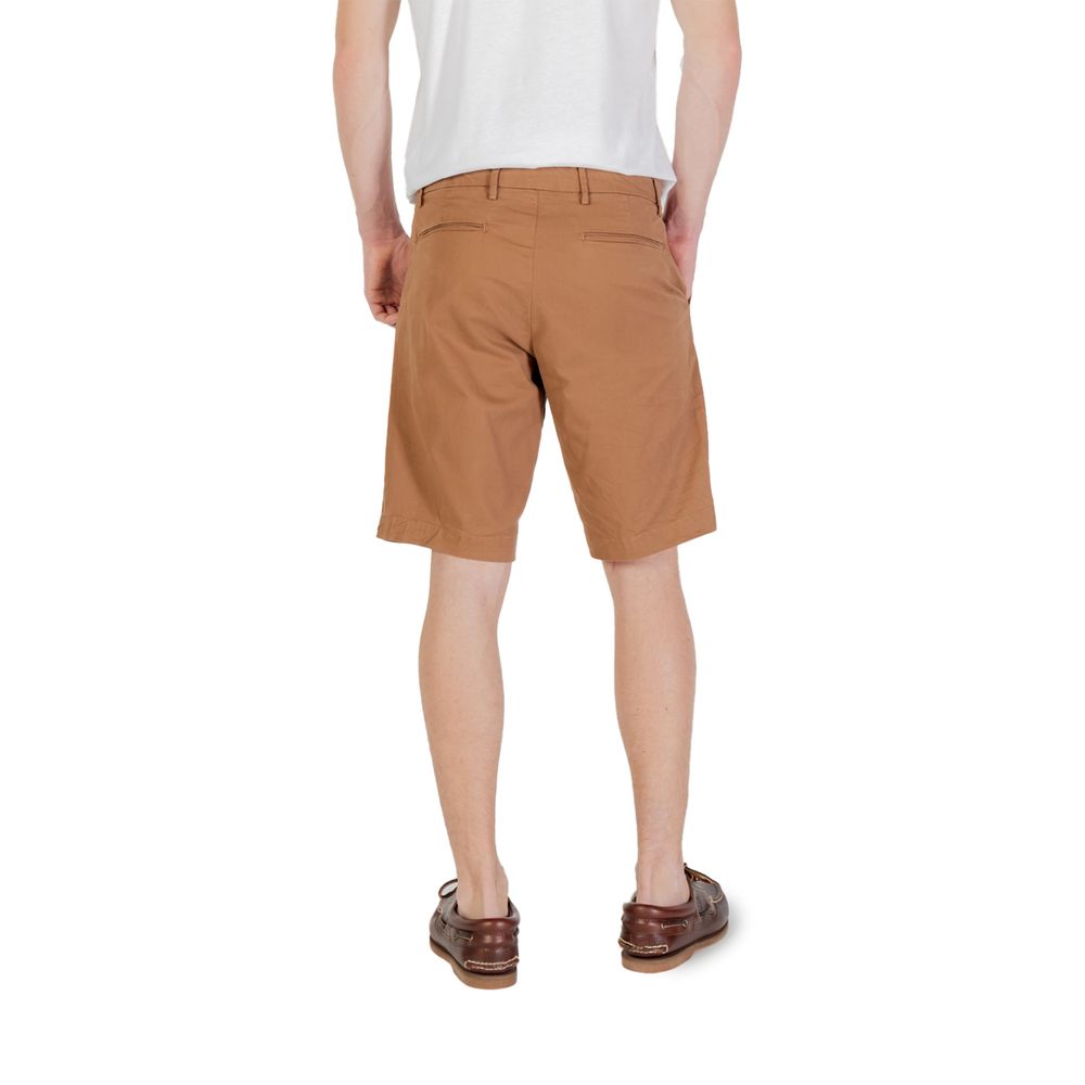 Borghese Beige Baumwoll-Bermuda-Shorts