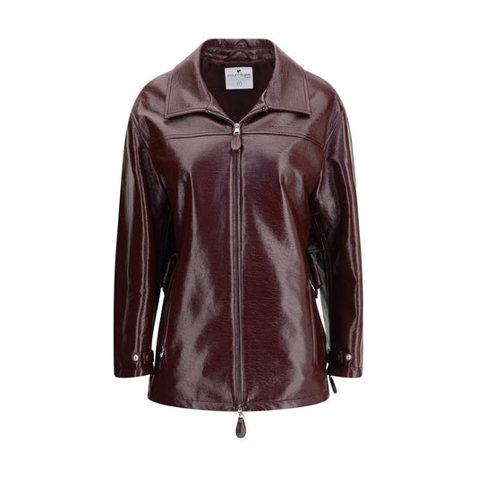 Courrèges Bordeaux-Baumwoll-Kleidung