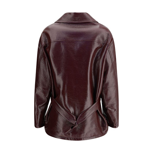 Courrèges Bordeaux-Baumwoll-Kleidung