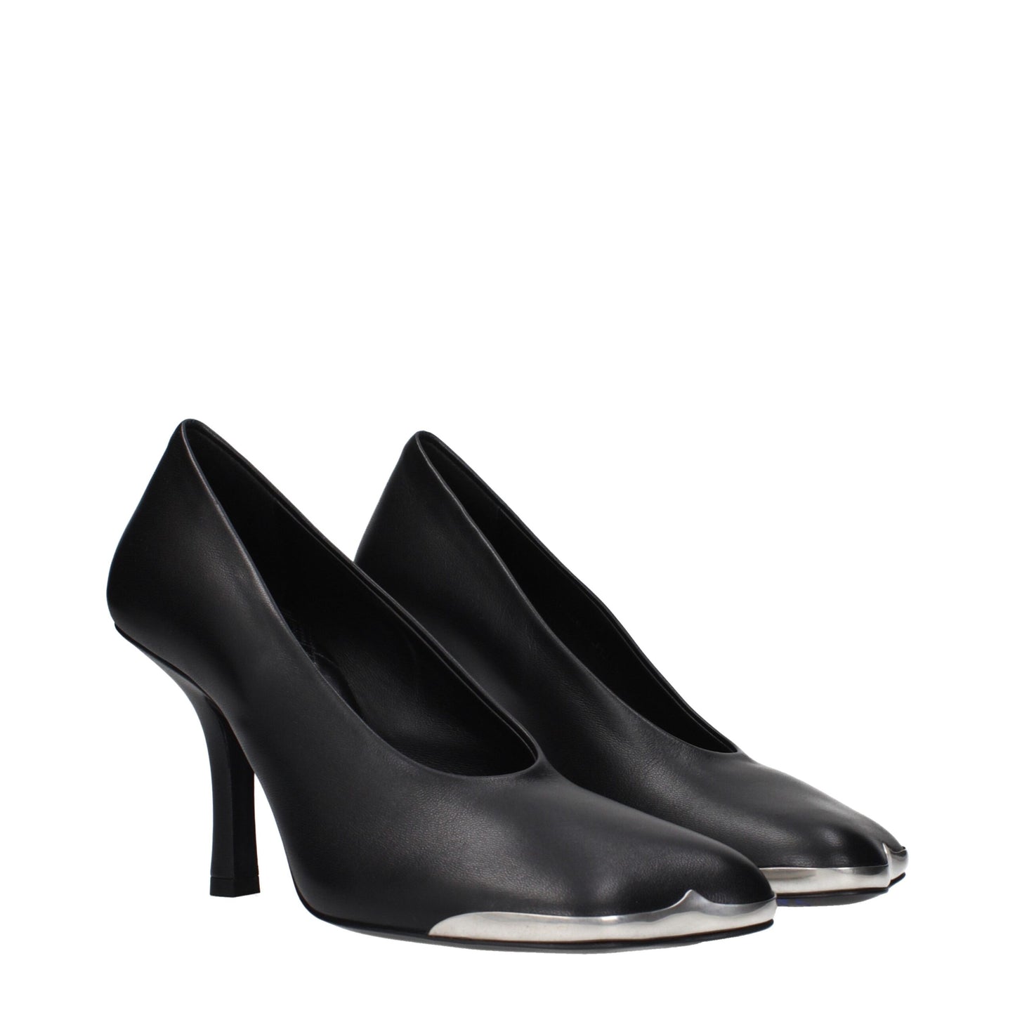 Burberry Schwarze Lederpumps