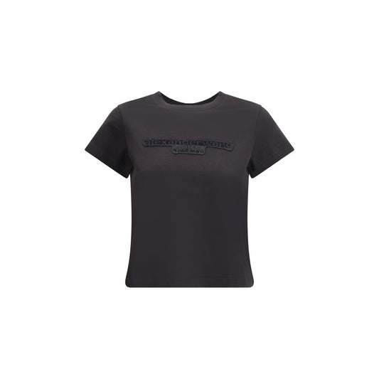 Alexander Wang Graues Baumwoll-T-Shirt