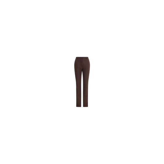 The Latest Braune Skinny-Hose aus Polyester