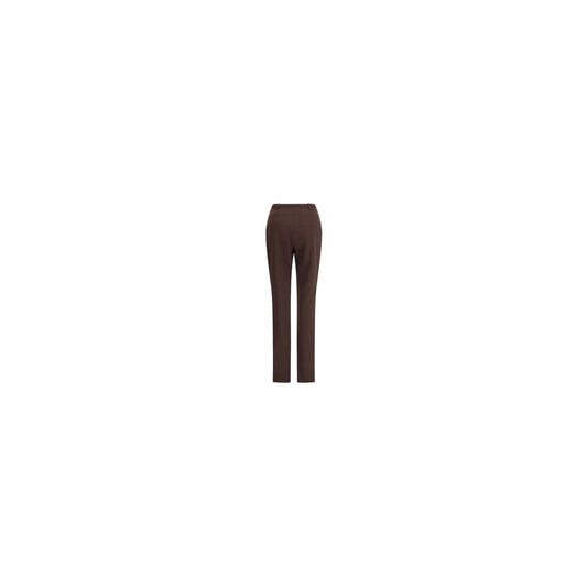 The Latest Braune Skinny-Hose aus Polyester