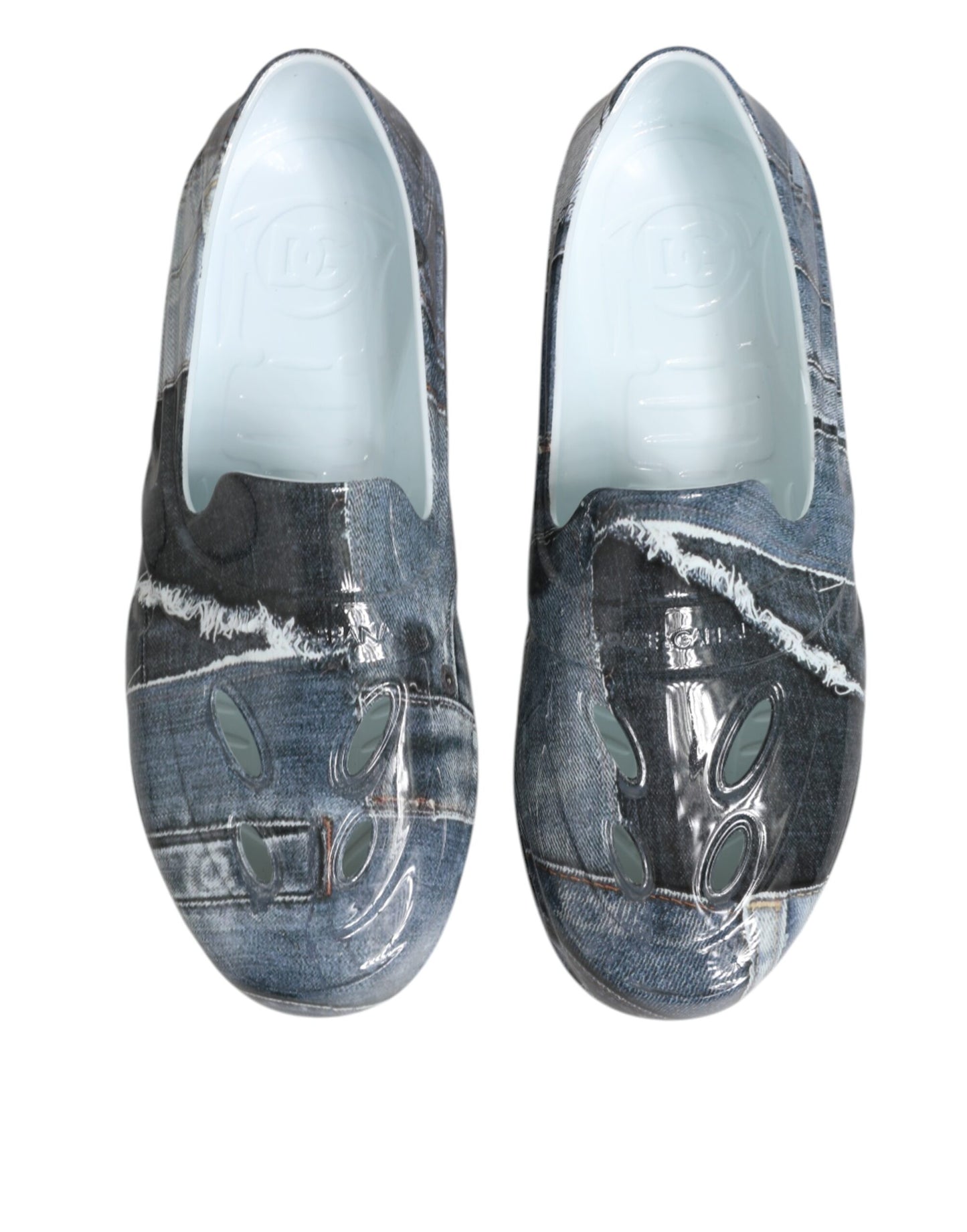 Dolce & Gabbana Multicolor Gummi Männer Low Top Turnschuhe Schuhe