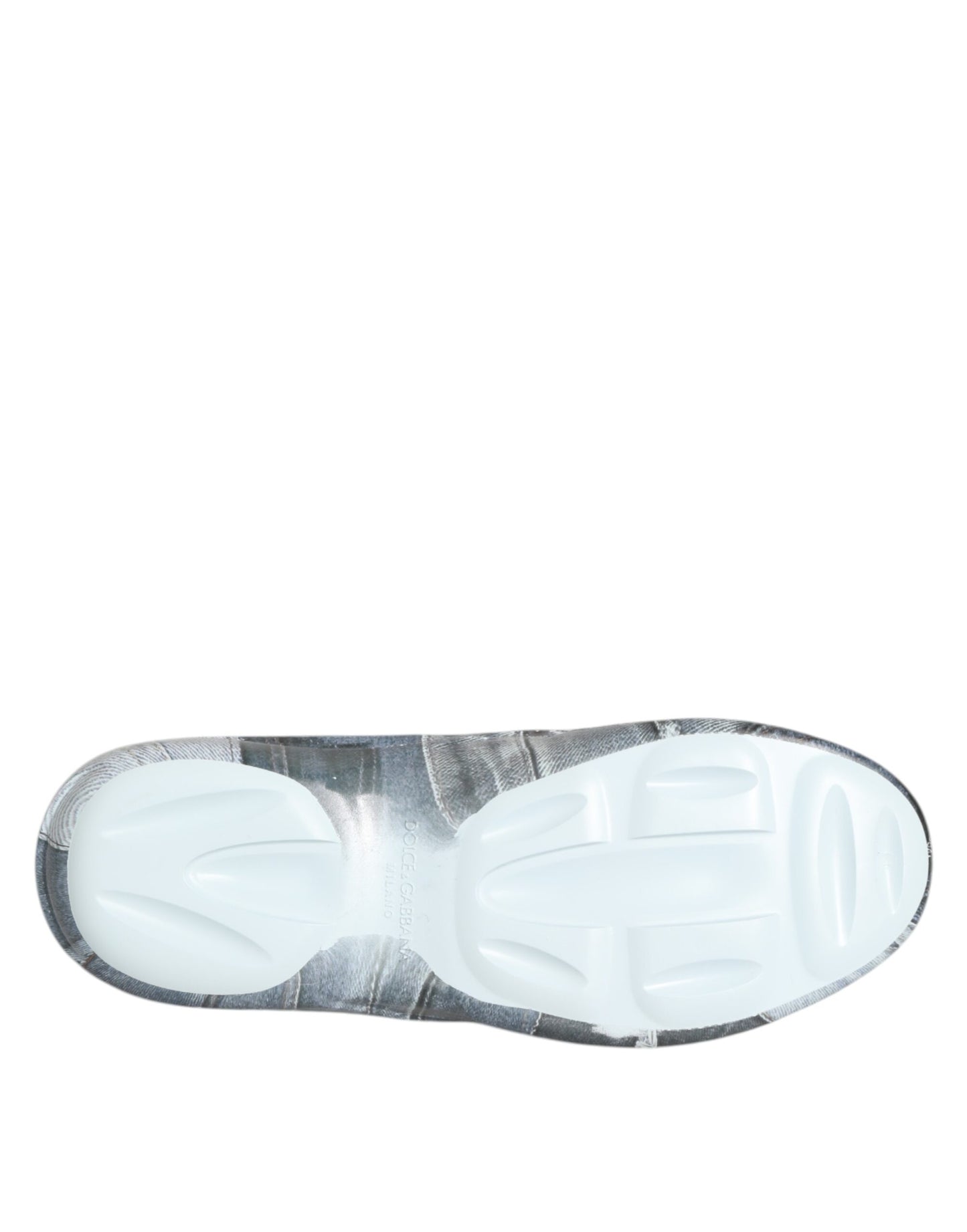 Dolce & Gabbana Multicolor Gummi Männer Low Top Turnschuhe Schuhe