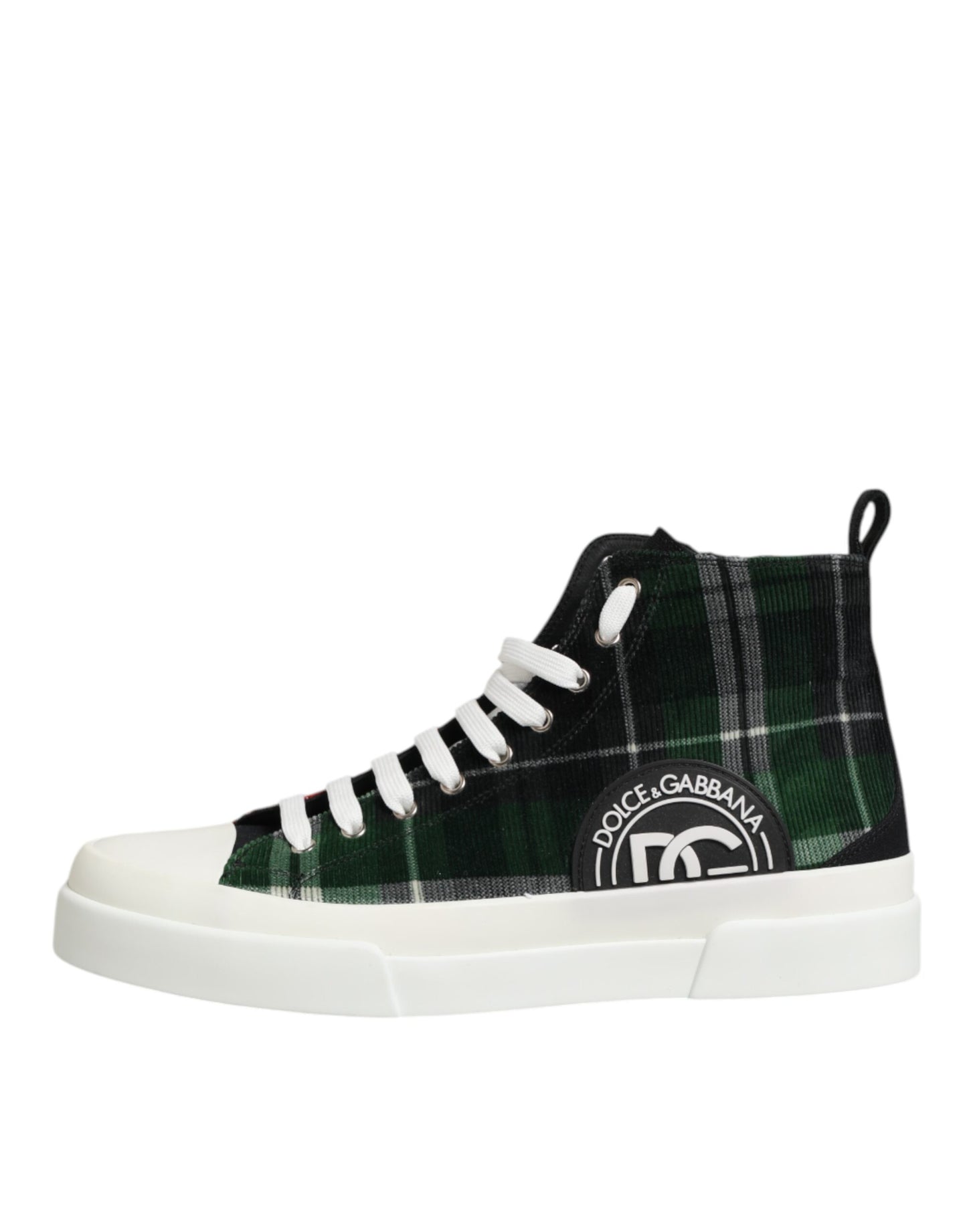 Dolce & Gabbana Multicolor DG Logo Männer High Top Turnschuhe Schuhe