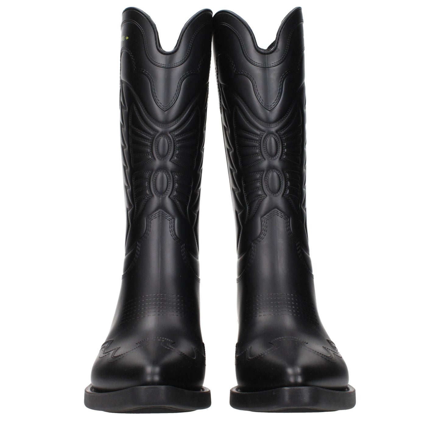 Christian Dior Schwarze Baumwollstiefel
