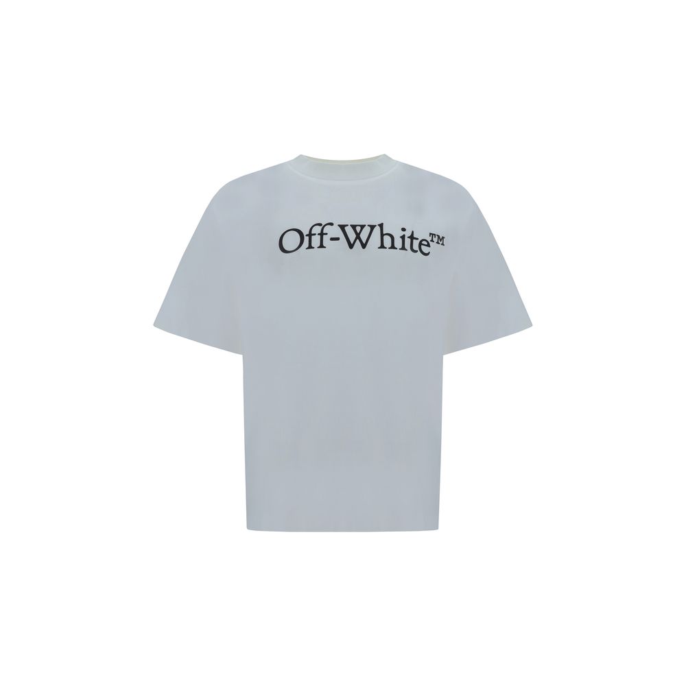 Off-White Weißes Baumwoll-T-Shirt