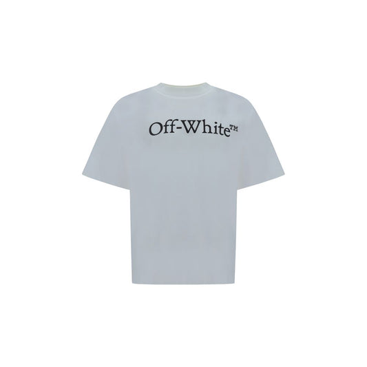 Off-White Weißes Baumwoll-T-Shirt