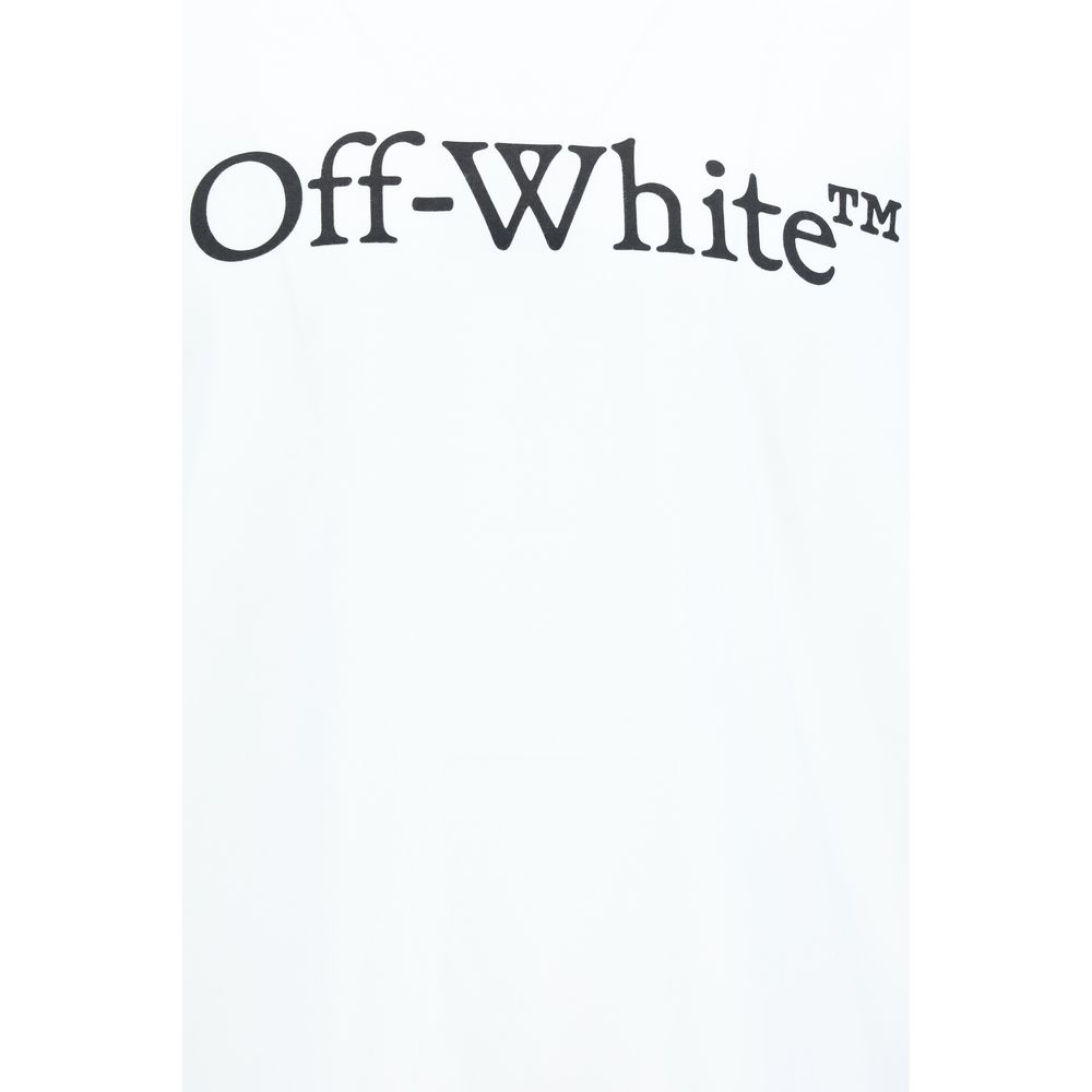 Off-White Weißes Baumwoll-T-Shirt