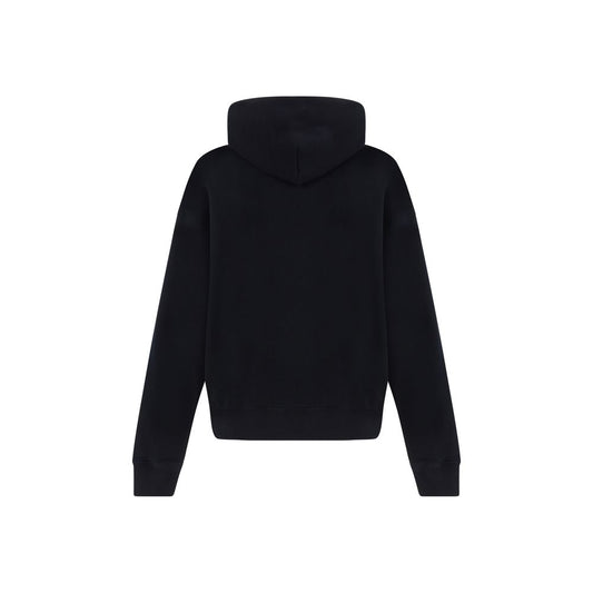 Off-White Baumwoll-Sweatshirt in Schwarz